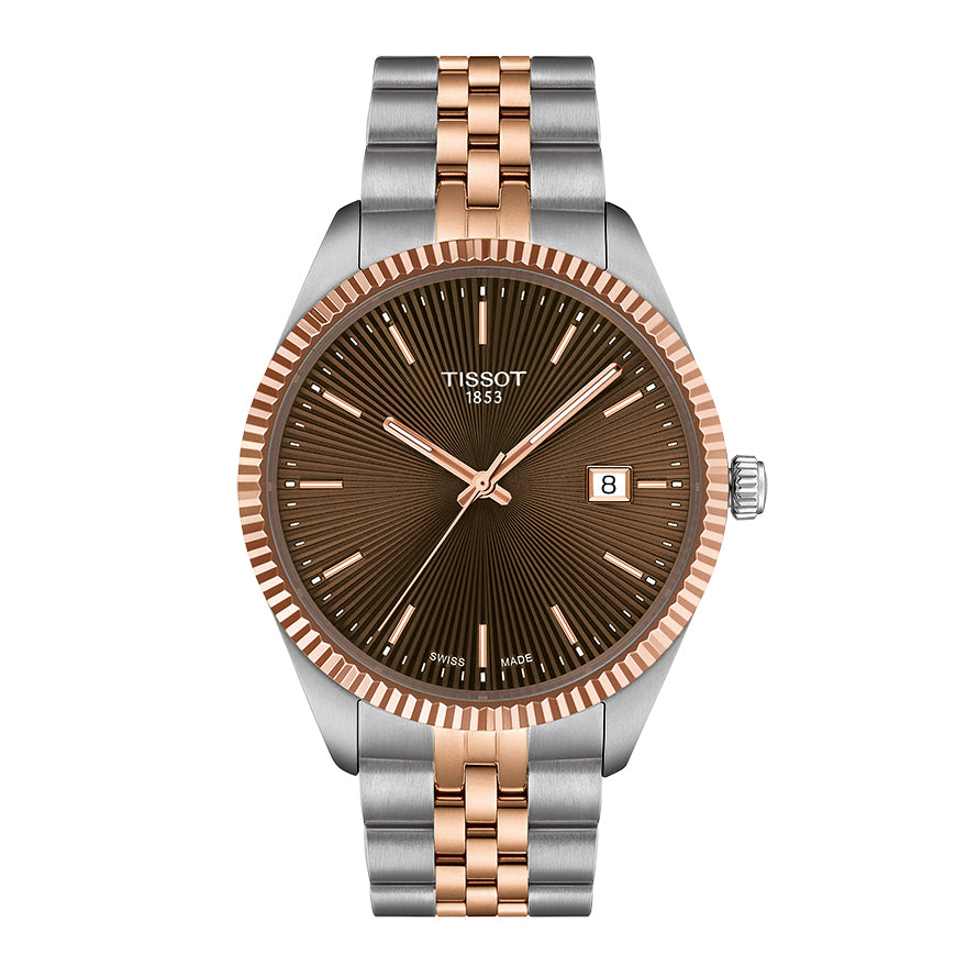 Tissot Ballade Brown Dial 40mm Watch | T1564102229101
