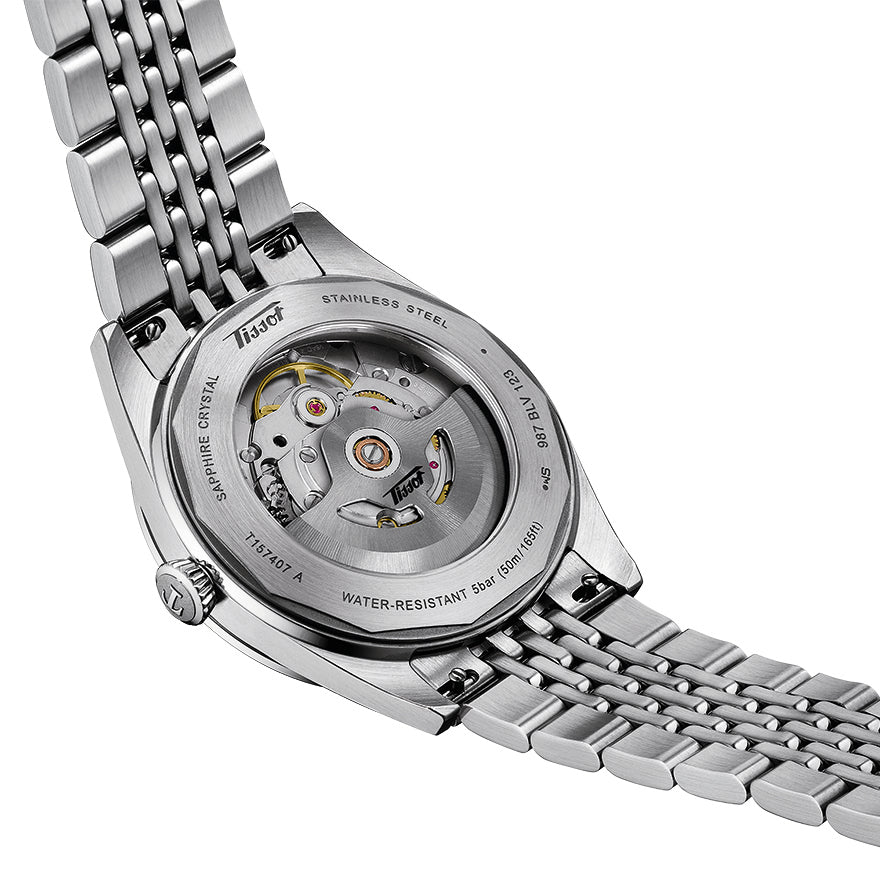 Tissot Visodate Blue Dial 39mm Watch | T1574071104100