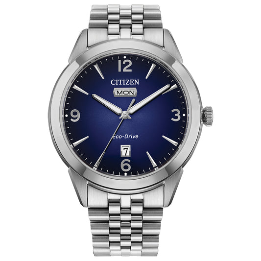 Citizen Eco-Drive Rolan Blue Dial Watch | AW0150-53L