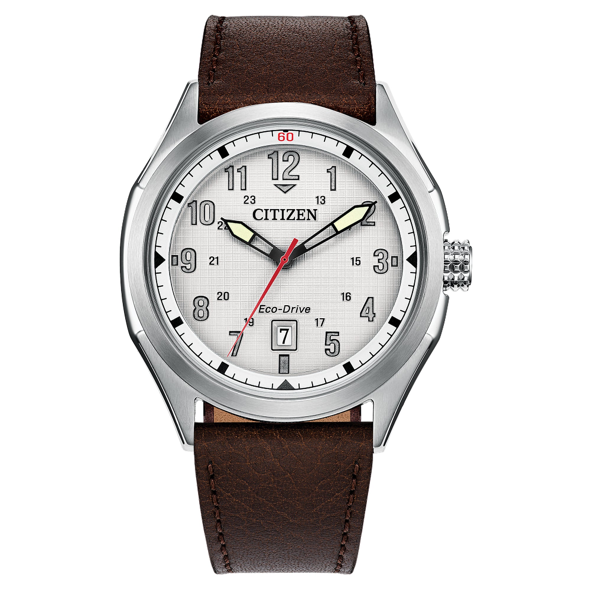 Citizen Eco-Drive Terra Force Silver-Tone Dial Watch | AW1890-19B