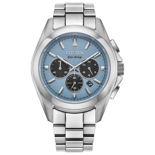 Citizen Eco-Drive Sport Luxury Light Blue Dial Watch | CA4680-55L