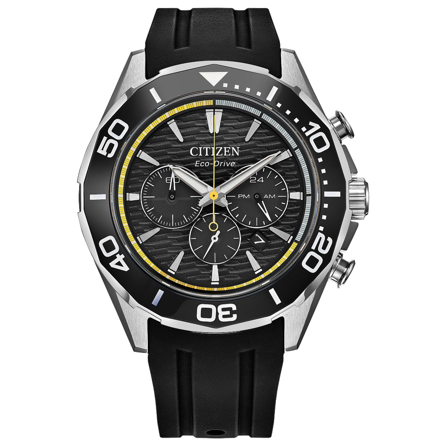 Citizen Eco-Drive Endeavor Chrono Black Dial Watch | CA4730-08E
