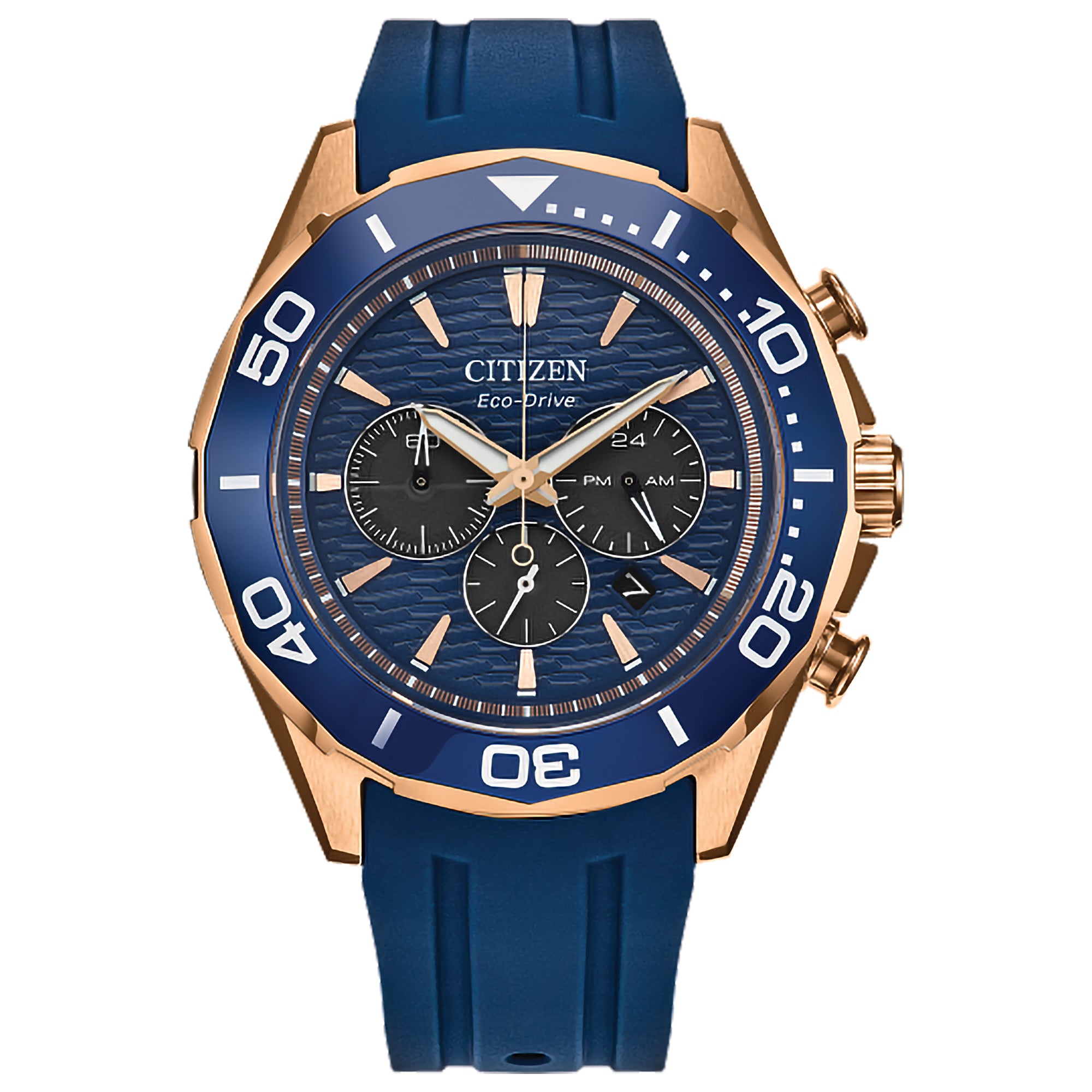 Citizen Eco-Drive Endeavor Chrono Blue Dial Watch | CA4733-00L