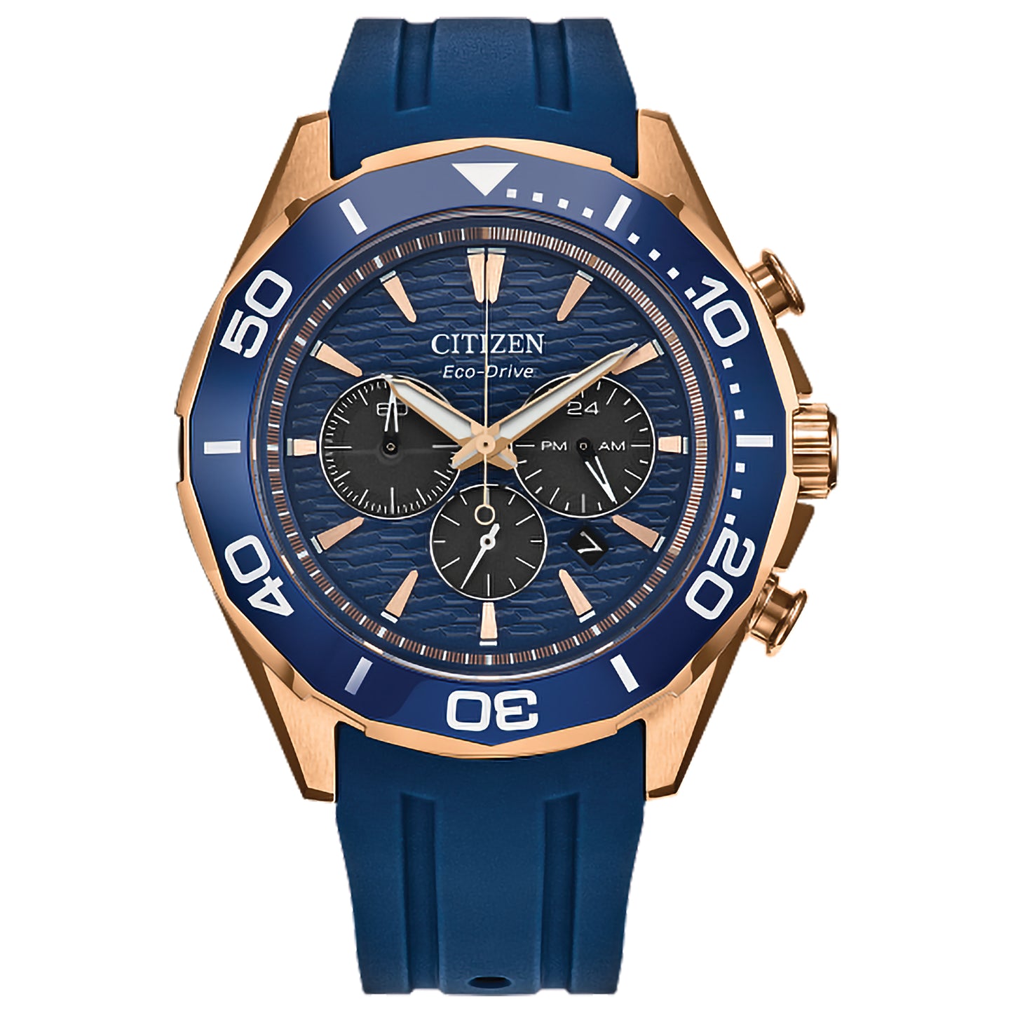 Citizen Eco-Drive Endeavor Chrono Blue Dial Watch | CA4733-00L