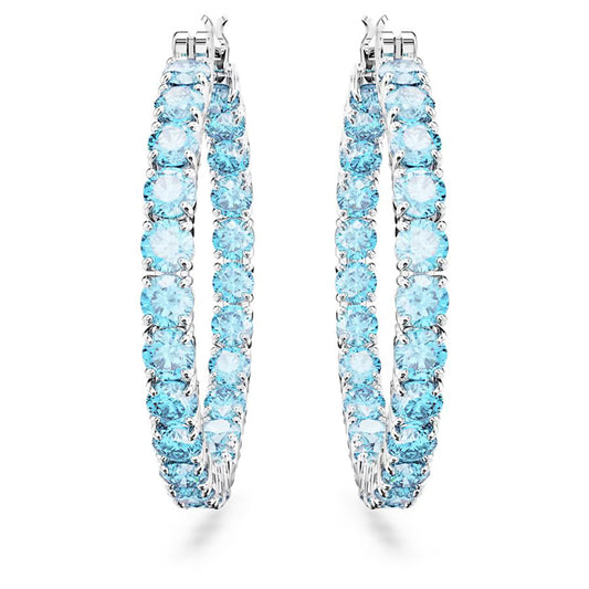 Swarovski Matrix Hoop Earrings | 5647446