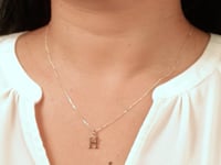 "H" Initial Pendant in 10K Yellow Gold