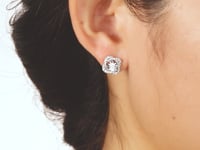 Diamond Jacket Earring in 10K White Gold (0.70 ct tw)