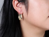 Dangling Leaf Earrings in 10K Yellow Gold