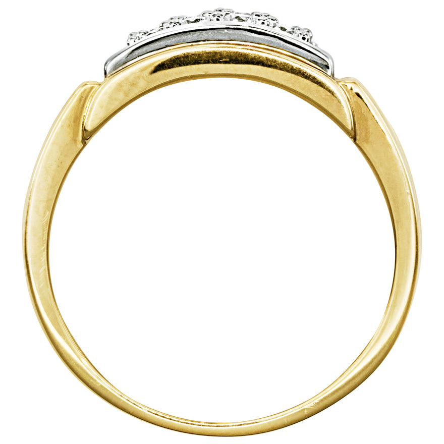 Diamond Men's Ring in 10K Yellow Gold (0.50ct tw)