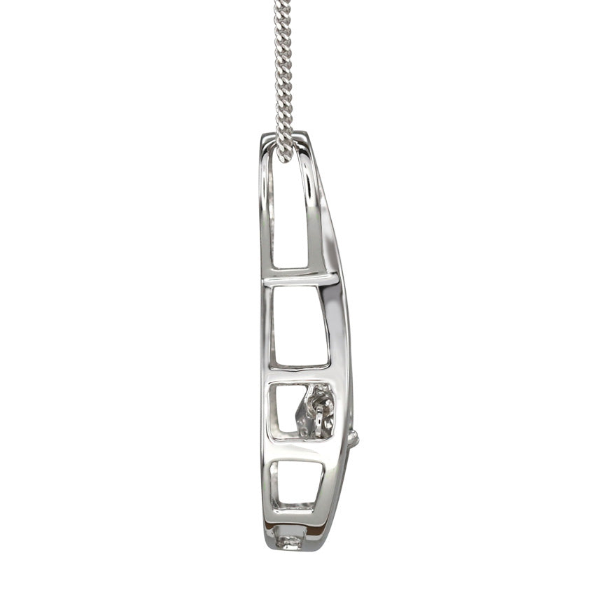 nny-a╰(*´︶`*)╯♡ Solitaire Diamond Infinity Necklace from Pulse™ Collection
