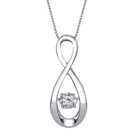 Platinum hot sale infinity necklace