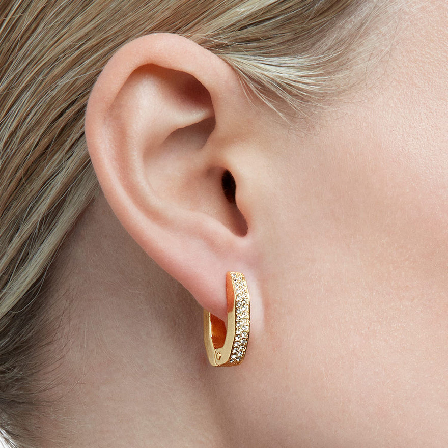 Swarovski Crystal Dextera Hoop Earrings | 5626084 – Ann-Louise