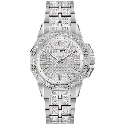 Bulova Octava Crystal Watch 34mm  | 96L305