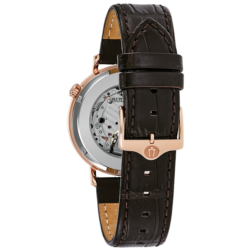 Automatic watch leather online strap