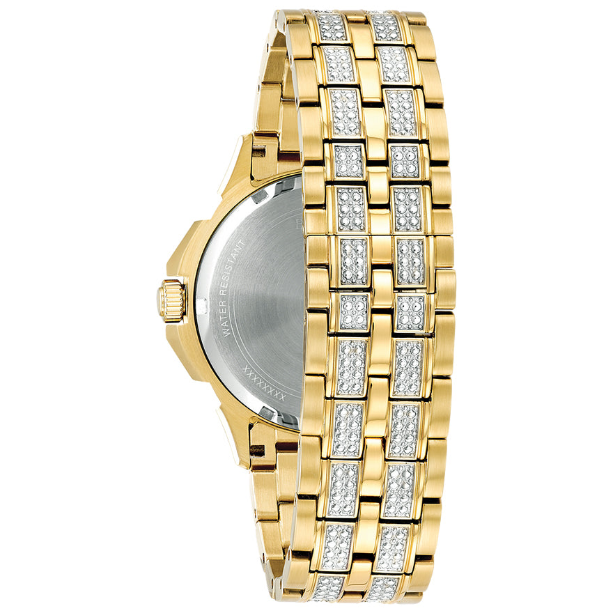 Swarovski crystal bulova watch sale