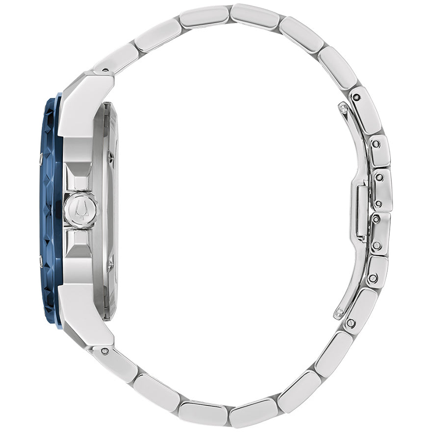 Bulova Marine Star Automatic Men's Blue Dial Watch | 98A302