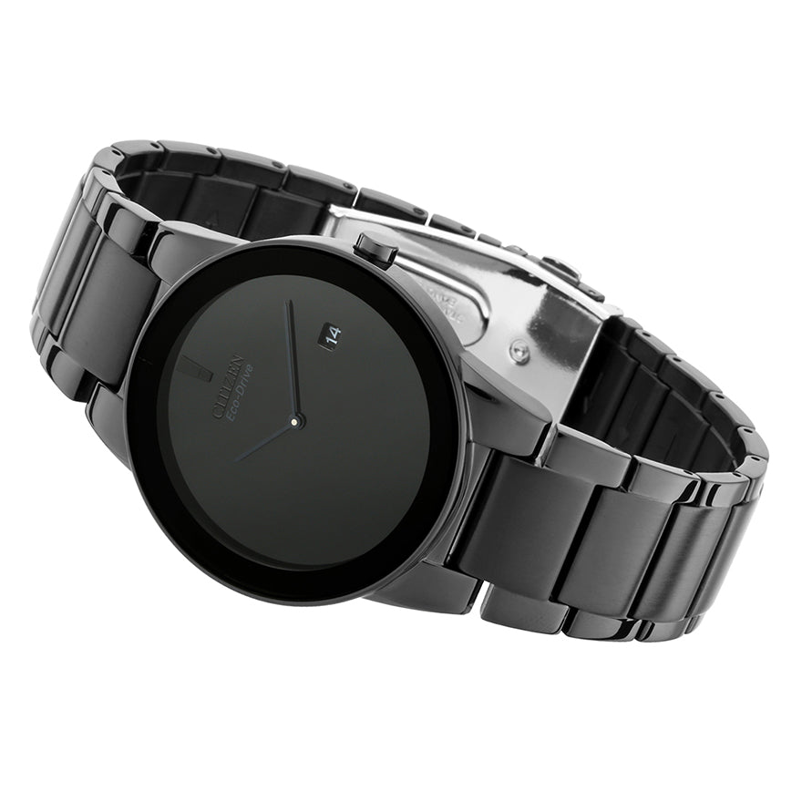 Citizen Men's Axiom Eco-Drive Black Dial Watch | AU1065-58E