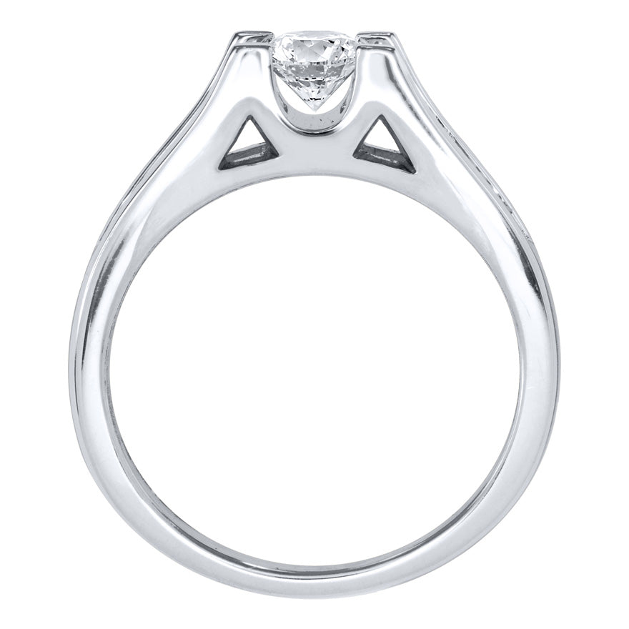 Diamond Engagement Ring in 14K White Gold (1.00 ct tw)