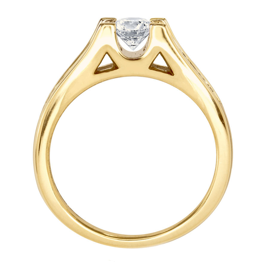 Diamond Engagement Ring in 14K Yellow Gold (1.00 ct tw)