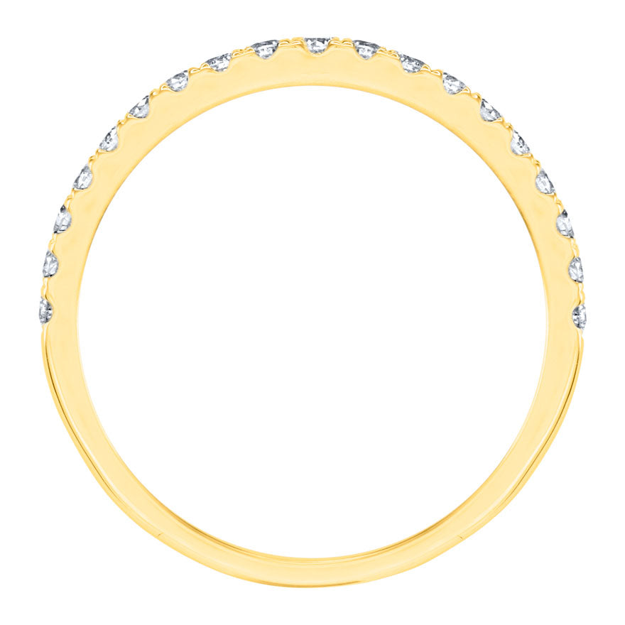 Matching Diamond Wedding Band in 14K Yellow Gold (0.20 ct tw)