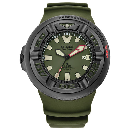 Citizen Eco-Drive Promaster Ecozilla Green Dial Watch | BJ8057