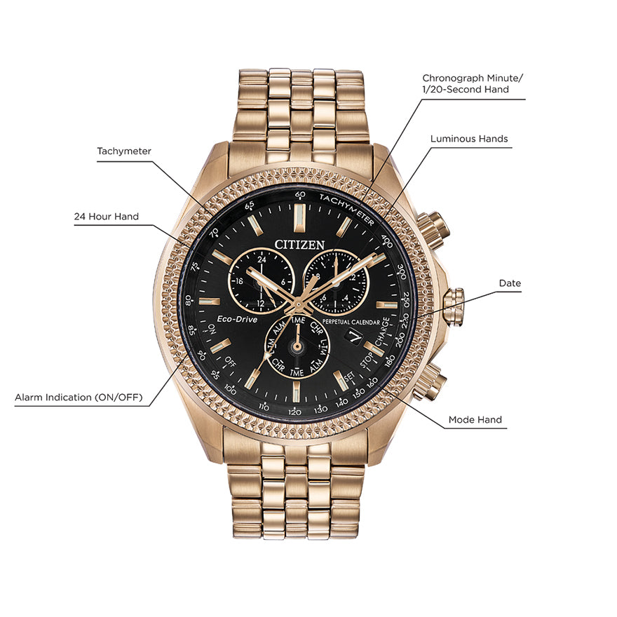 Eco drive chronograph on sale watch