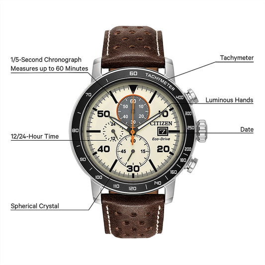 Citizen Brycen Men's Eco-Drive Watch | CA0649-06X