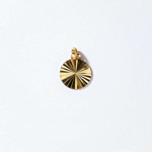 Sunbeam Pendant in 10K Yellow Gold