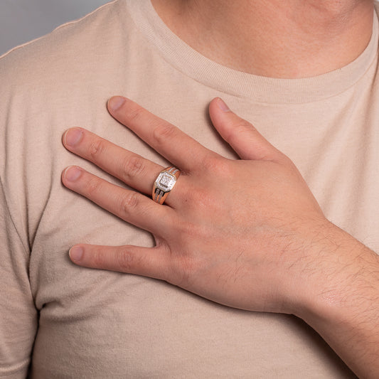 Gent’s Diamond Ring in 10K Yellow Gold (0.50 ct tw)