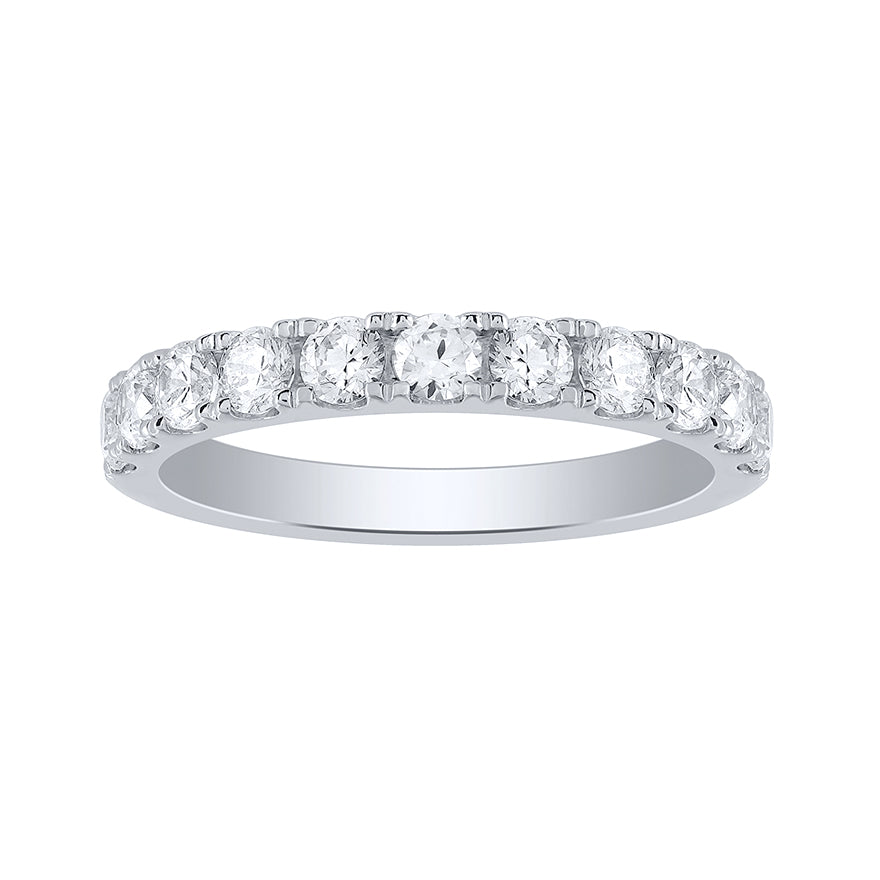 Diamond Anniversary Ring in 14K White Gold (1.00 ct tw)