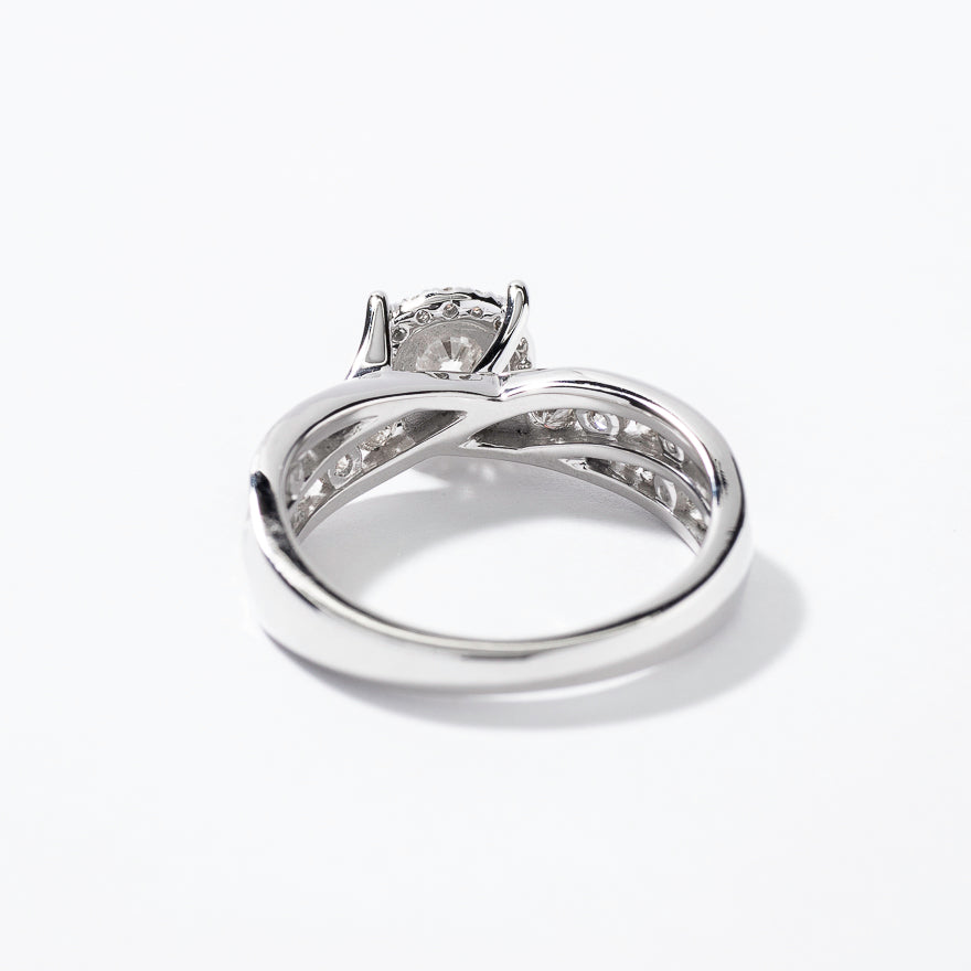 Diamond Engagement Ring in 14K White Gold (1.00 ct tw)