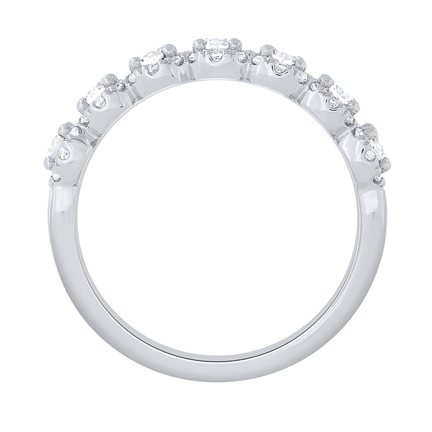 Diamond Anniversary Ring in 10K White Gold (1.00 ct tw)