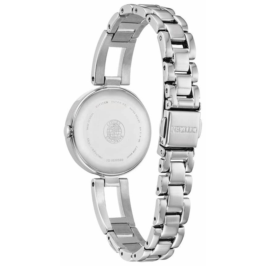 Citizen Women's Axiom Eco-Drive Mother of Pearl Dial Stainless Steel W