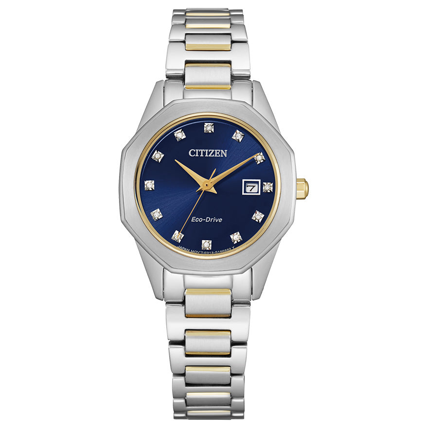 Citizen Eco-Drive Corso Two-Tone Stainless Steel | EW2584-53L