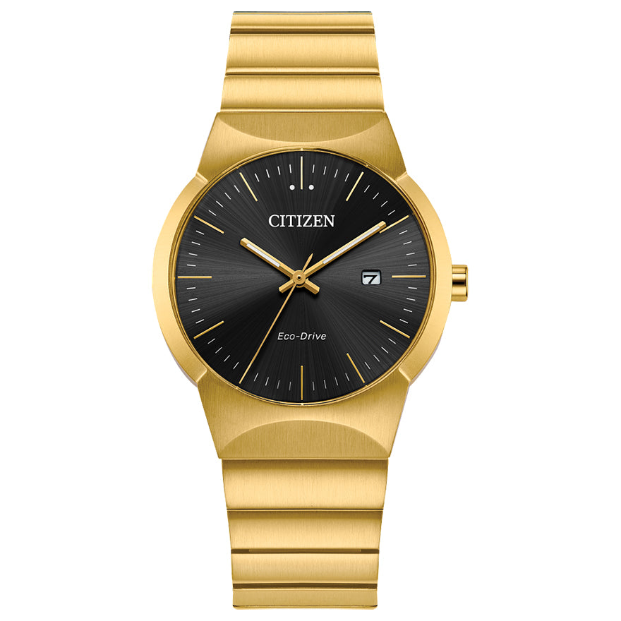 Citizen Eco-Drive Axiom Black Dial Watch | EW2672-58E