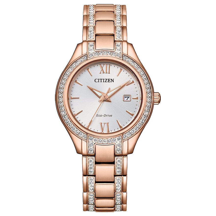 Citizen Silhouette Crystal Ladies Eco-Drive Watch | FE1233-52A