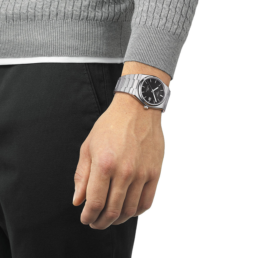 Tissot PRX Powermatic 80 Men's Black Dial Watch | T137.407.11.051.00