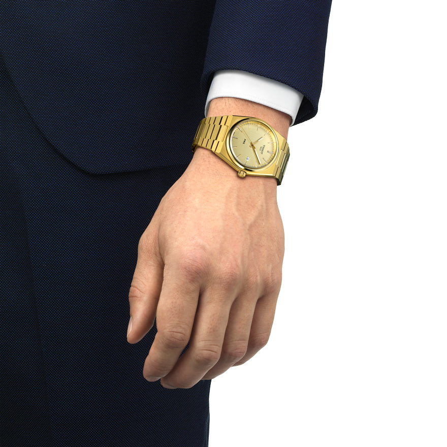 Tissot gold top