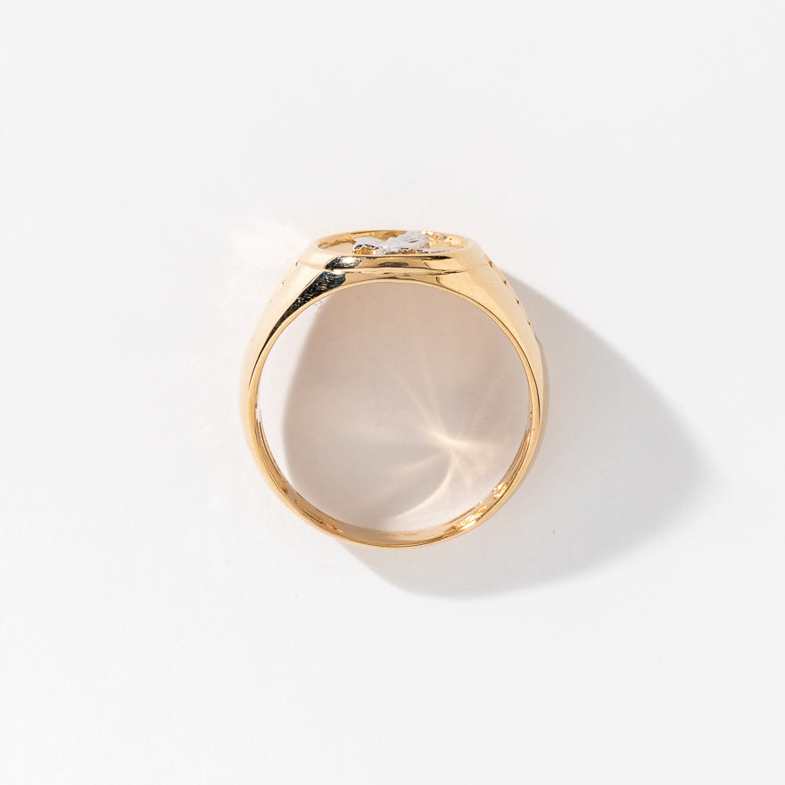 Men's Eagle Ring in 10K Yellow Gold