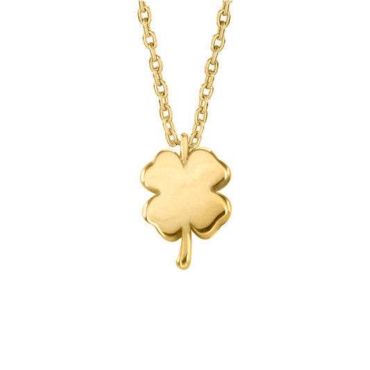 Four Leaf Clover Charm Necklace