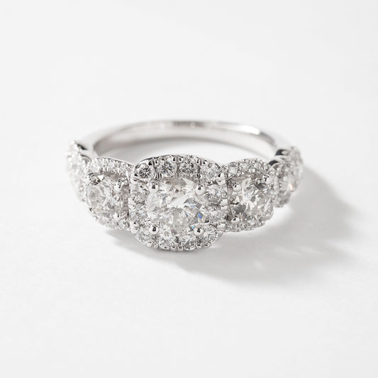 Diamond Engagement Ring in 14K White gold (1.50 ct tw)