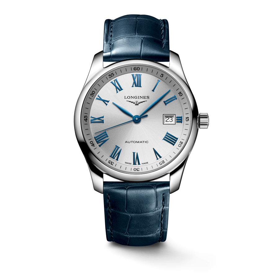 Longines Master Collection 40mm Automatic Blue Strap Watch | L2.793.4.79.2