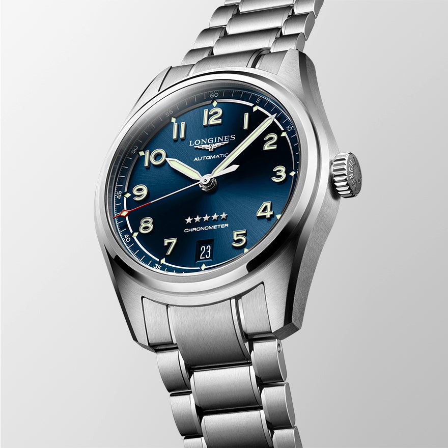 Longines Spirit Blue Dial Automatic Watch 37mm L3.410.4.93.6