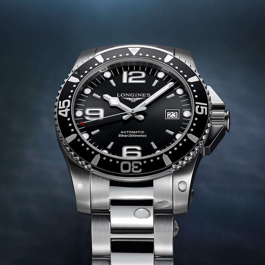 Hydroconquest Automatic 41 mm Stainless Steel & PVD, Longines