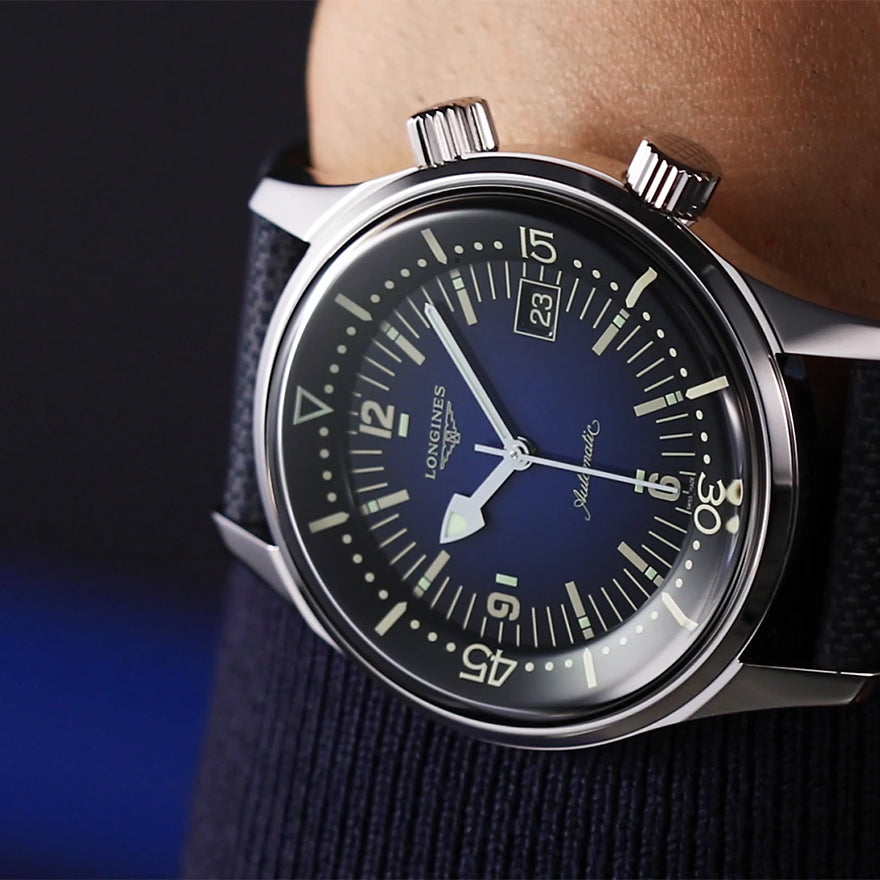 Longines Legend Diver Blue Dial Men s Watch L3.774.4.90.2