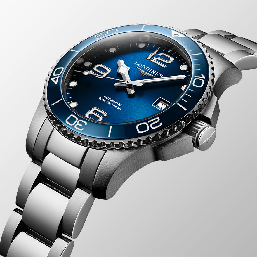 Longines conquest hot sale 39mm blue