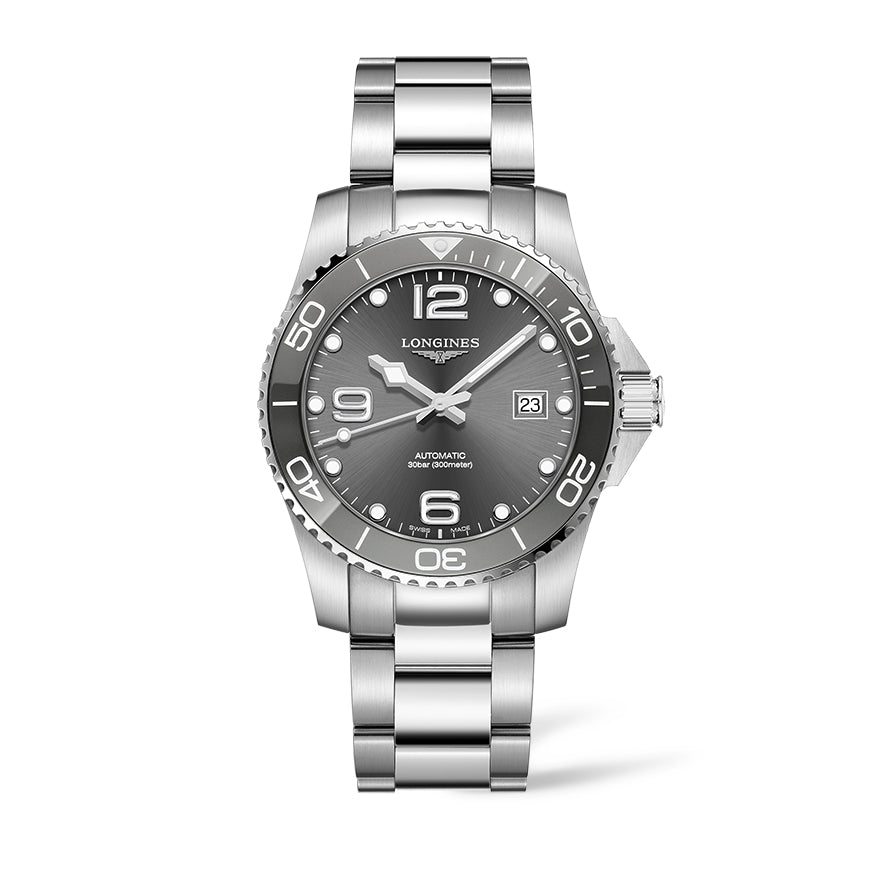 Longines HydroConquest · Gris / Acero