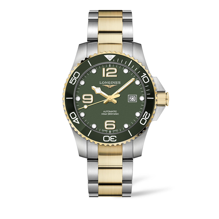 Longines HydroConquest 43mm Green Dial Automatic Watch | L3.782.3.06.7