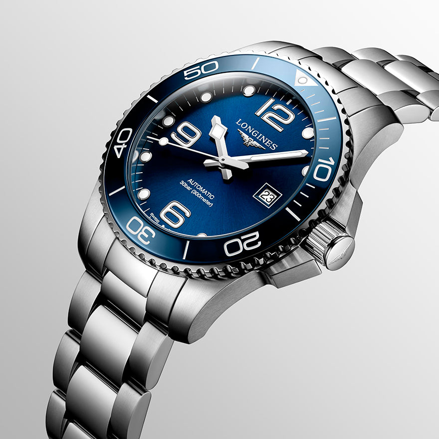 Longines HydroConquest Ceramic Bezel Watch | L3.782.4.96.6
