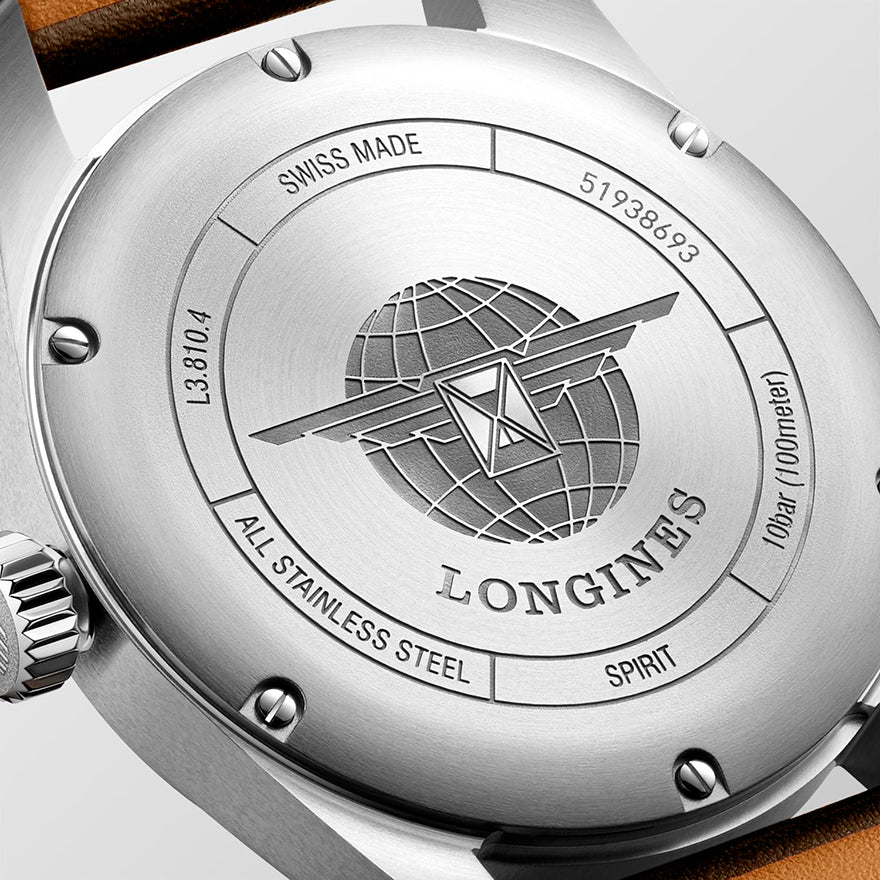Longines Spirit 40mm Men's Automatic Watch | L3.810.4.53.0